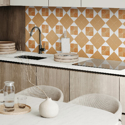 Pvc wall panels Shapes in harmonious tones