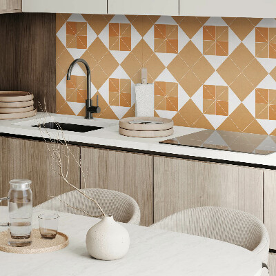 Pvc wall panels Shapes in harmonious tones