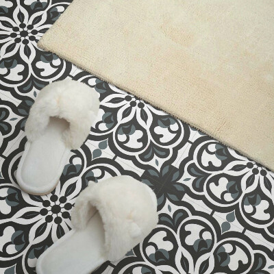 Vinyl tiles Floral-style ornaments