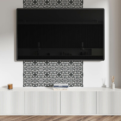 Vinyl tiles Floral-style ornaments