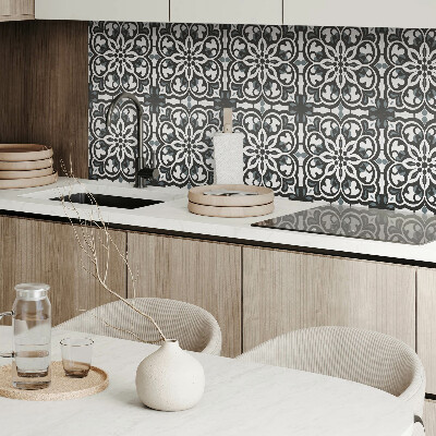 Vinyl tiles Floral-style ornaments
