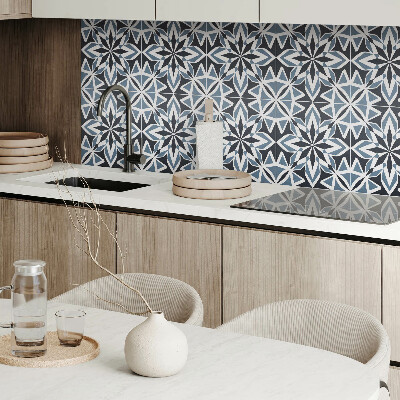 Self adhesive vinyl floor tiles Geometry in harmonious forms