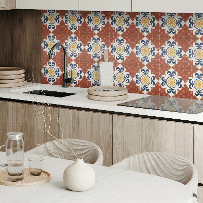 Vinyl tiles A floral motif with subtle shapes