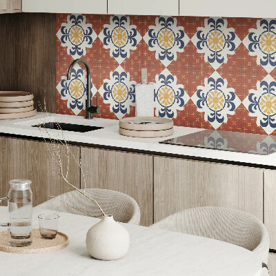 Vinyl tiles A floral motif with subtle shapes