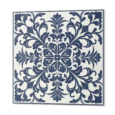 Vinyl tiles Plant pattern with leaves and flowers