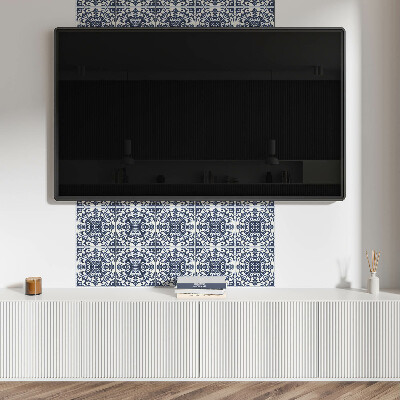 Vinyl tiles Plant pattern with leaves and flowers