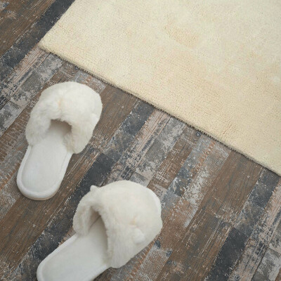 Vinyl tiles Rustic boards in a harmonious style