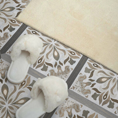 Pvc wall panels Symmetrical floral pattern