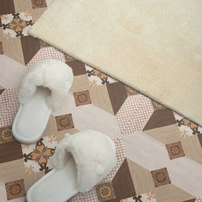 Pvc wall panels Ornamental mosaic in a distinctive style