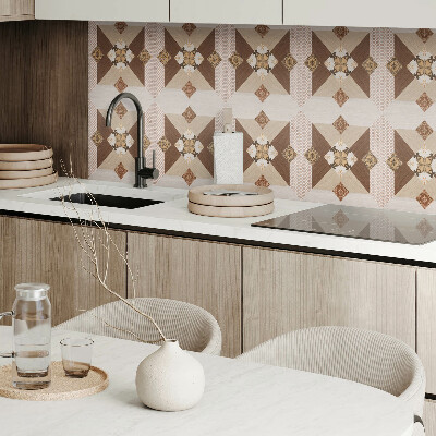 Pvc wall panels Ornamental mosaic in a distinctive style