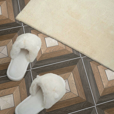 Self adhesive vinyl floor tiles Rhombuses in geometric form