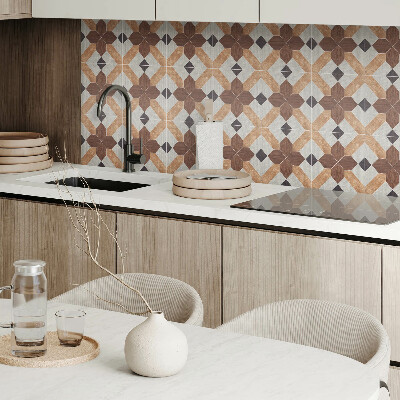Vinyl tiles Abstract geometric motif