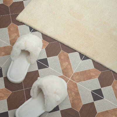 Vinyl tiles Abstract geometric motif