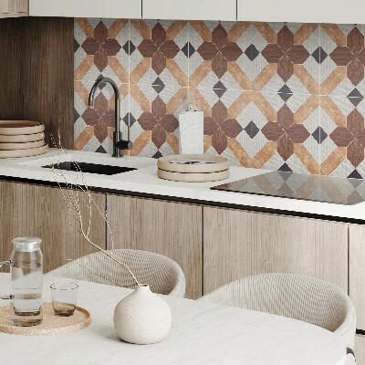 Vinyl tiles Abstract geometric motif
