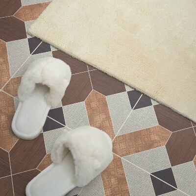 Vinyl tiles Abstract geometric motif