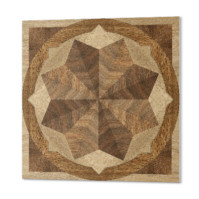 Vinyl tiles A complex pattern in geometric form