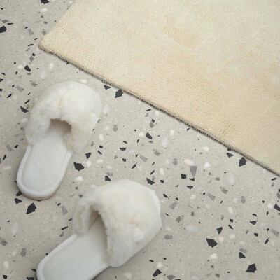 Vinyl tiles Delicate Fragments in an Artistic Pattern