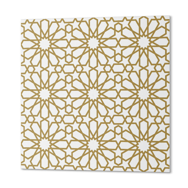 Pvc wall panels Star motif in geometric shapes