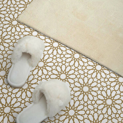 Pvc wall panels Star motif in geometric shapes