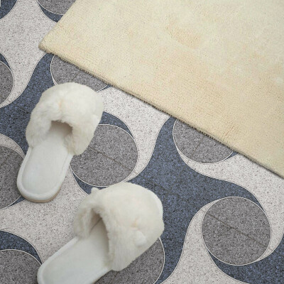 Vinyl tiles Modern mosaic motif
