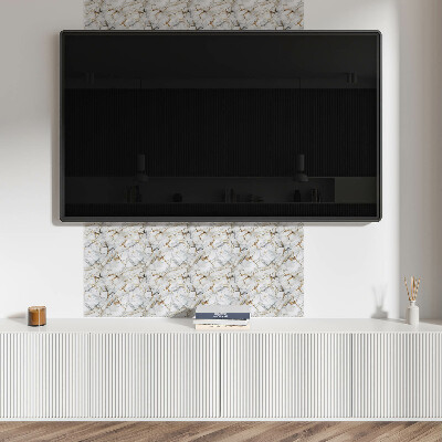 Pvc wall panels A stylish pattern in a marble version