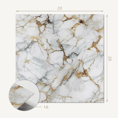 Pvc wall panels A stylish pattern in a marble version