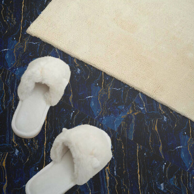 Self adhesive vinyl floor tiles Marble Shape Game