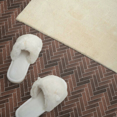 Pvc wall panels Wooden herringbone pattern
