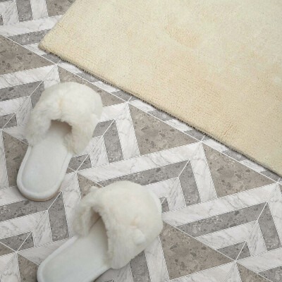 Pvc wall panels Tiled geometric motif