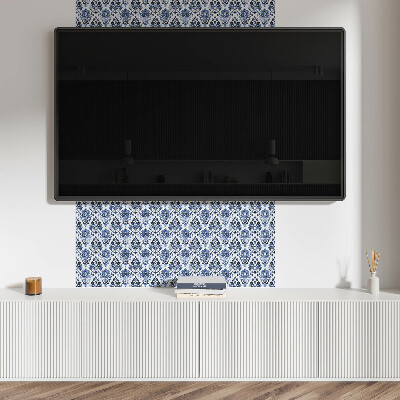 Pvc wall panels Baroque floral pattern