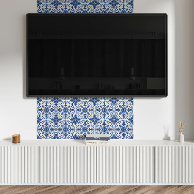 Pvc wall panels A plant pattern with leafy accents