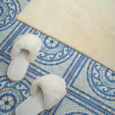 Vinyl tiles Sky-inspired mosaic pattern