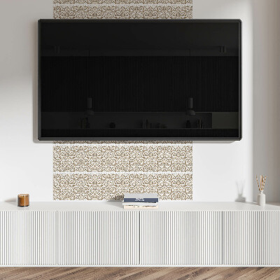 Pvc wall panels Ornament with plant motifs