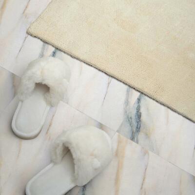 Vinyl tiles Stylish marble in a minimalist version