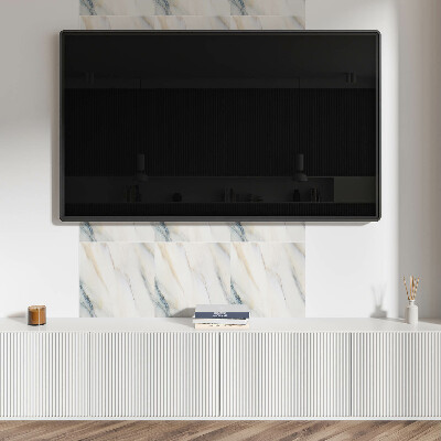 Vinyl tiles Stylish marble in a minimalist version