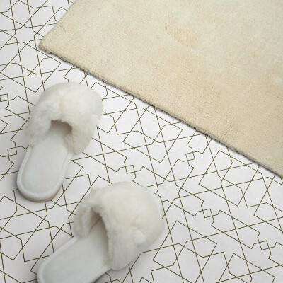 Vinyl tiles Line pattern in geometric form