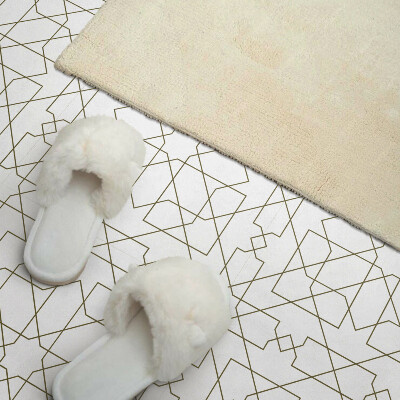 Vinyl tiles Line pattern in geometric form