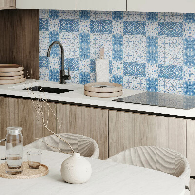 Self adhesive vinyl floor tiles Floral motif in stylish tiles