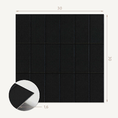 Self adhesive vinyl floor tiles Geometric style rectangle pattern