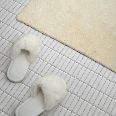Vinyl tiles Mosaic pattern with rectangular shapes