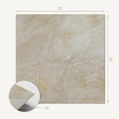 Self adhesive vinyl floor tiles Shades of natural marble