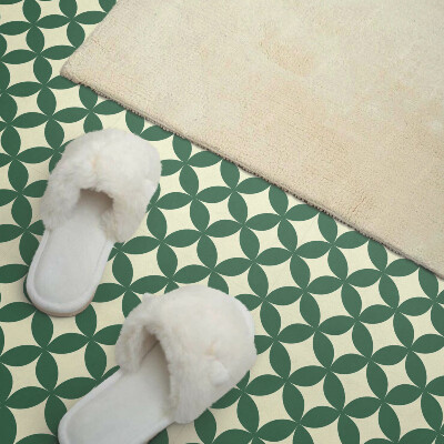 Vinyl tiles Leaf pattern in weaves
