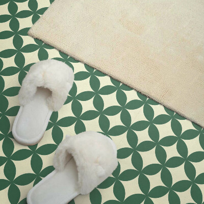 Vinyl tiles Leaf pattern in weaves