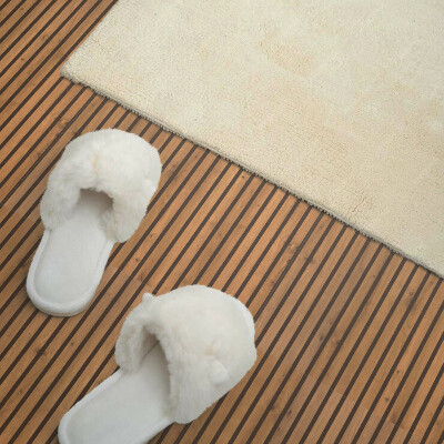 Self adhesive vinyl floor tiles Rustic boards in a vertical arrangement