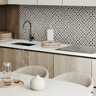Pvc wall panels Abstract motif with geometric shapes