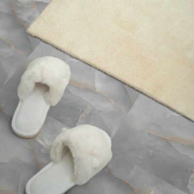 Self adhesive vinyl floor tiles Stylish marble pattern in a classic version