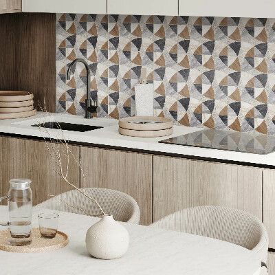 Pvc wall panels Tiled geometric shapes