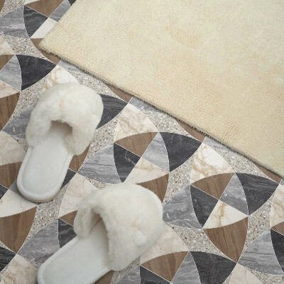 Pvc wall panels Tiled geometric shapes