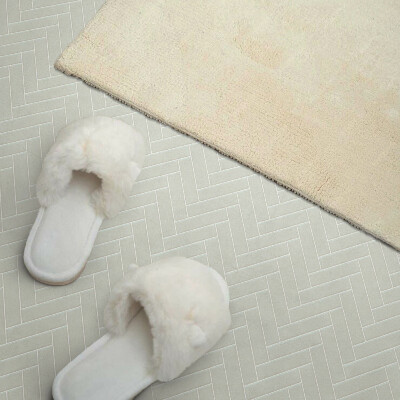 Self adhesive vinyl floor tiles Herringbone Pattern