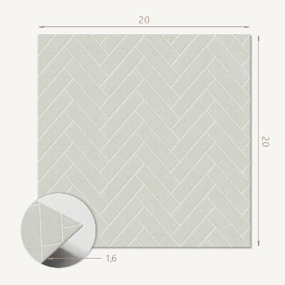 Self adhesive vinyl floor tiles Herringbone Pattern